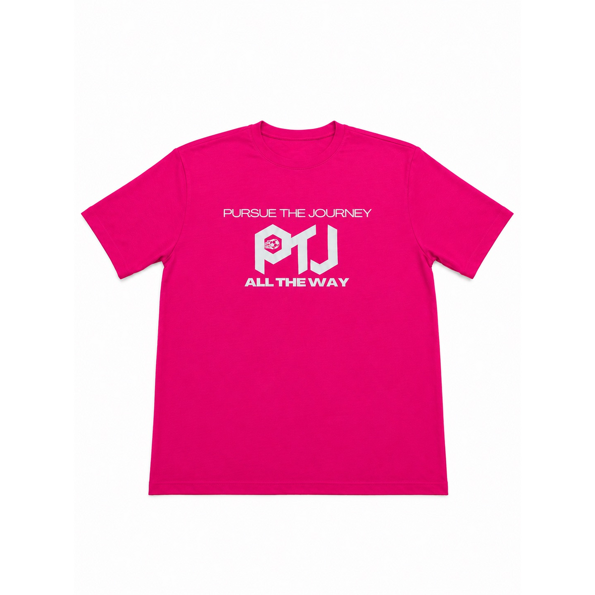 PTJ “All the Way” Performance Shirt - Hot Pink